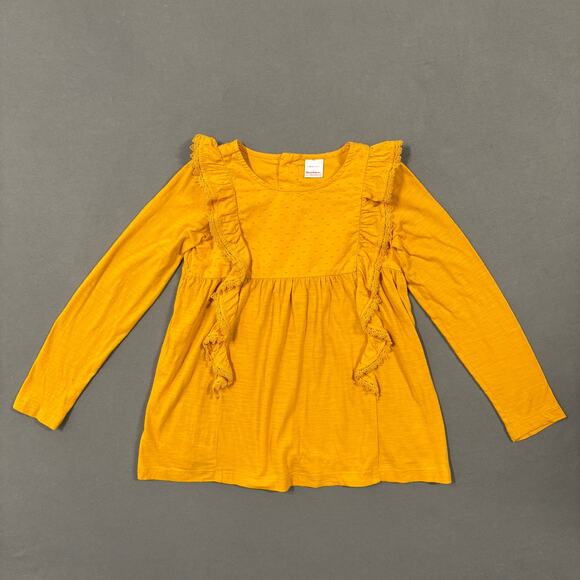 Bundle‎ HANNA ANDERSON Girls Velour Skater Dress & Ruffle Popover Size 10 - Picture 6 of 16